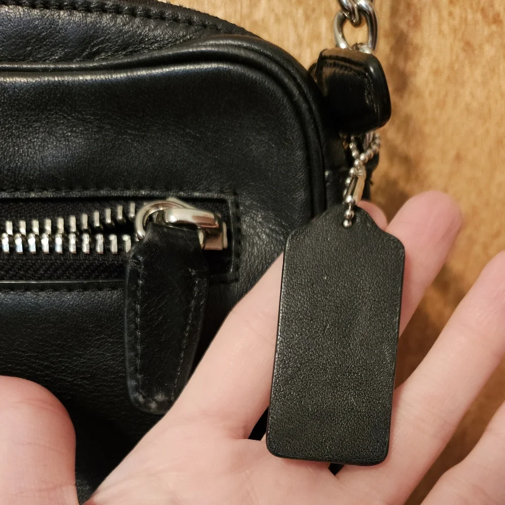 Coach 2013 Legacy Leather Flight Crossbody Bag-Black - Picture 7 of 16